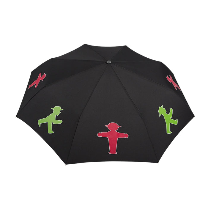 Regenschirm Taschenschirm Ampelmännchen
