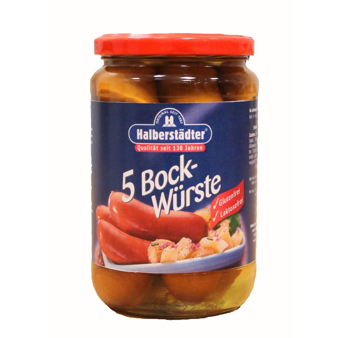 Halberstädter Bockwurst - 5 Stk. im Glas