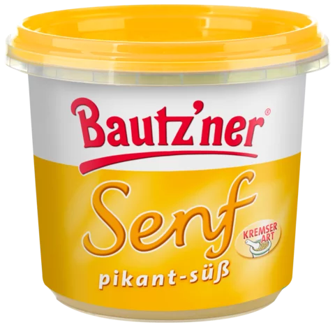 Bautzner Senf - pikant süß 200g.