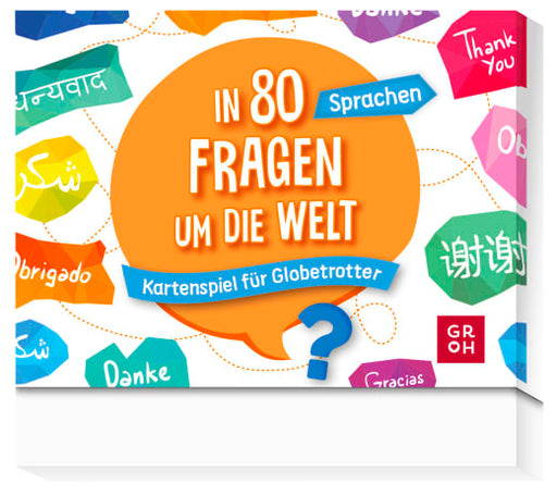In 80 Fragen um die Welt - Sprachen: Kartenspiel für Globetrotter - Spiel