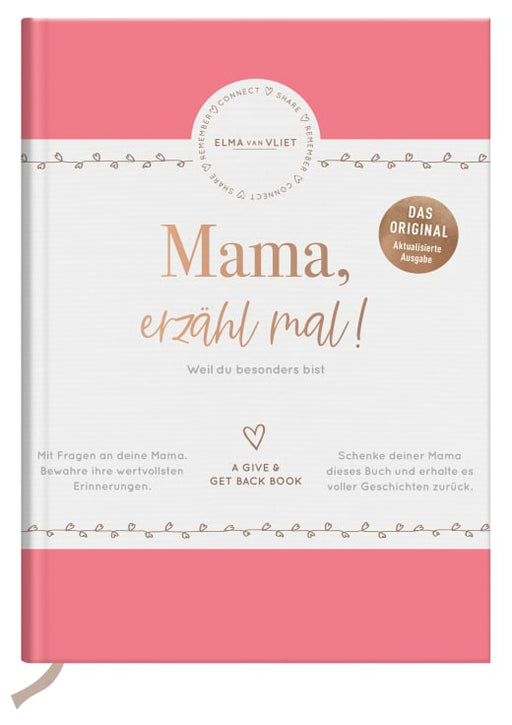 Mama, erzähl mal! | Elma van Vliet - Eintragbuch HC - 144 Seiten