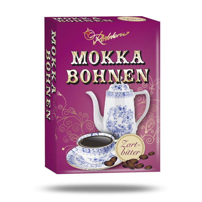 Mokka-Bohnen Zartbitter von Rotstern - Ossiladen I Ostprodukte Versand