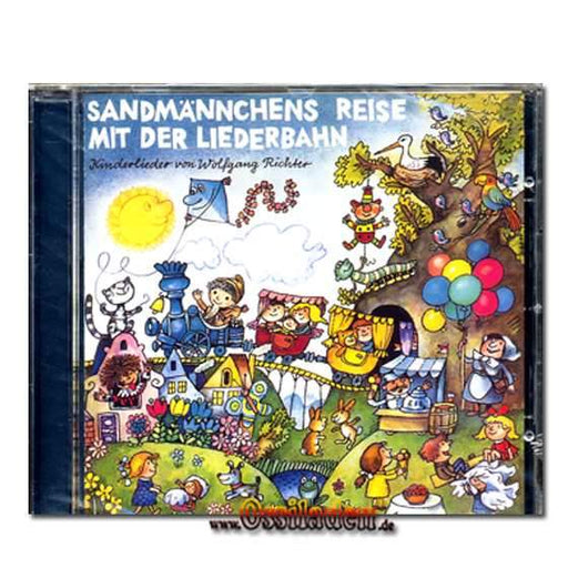 CD Sandmännchen Reise mit der Liederbahn