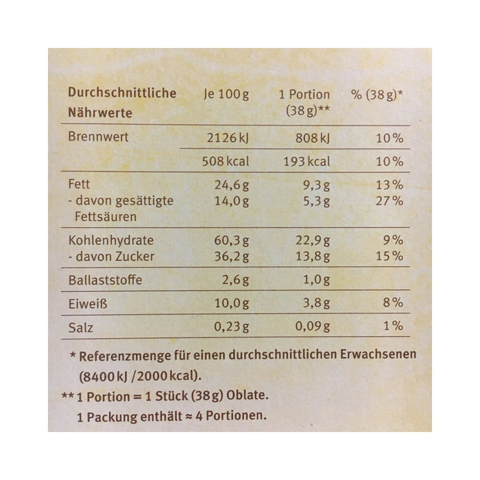 Dr. Quendt Karlsbader Oblaten Schokocreme, 150g - Ossiladen I Ostprodukte Versand