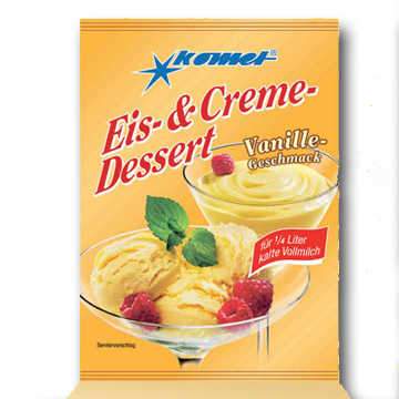 Eis- & Creme-Dessert - Vanille (Komet) - Ossiladen I Ostprodukte Versand