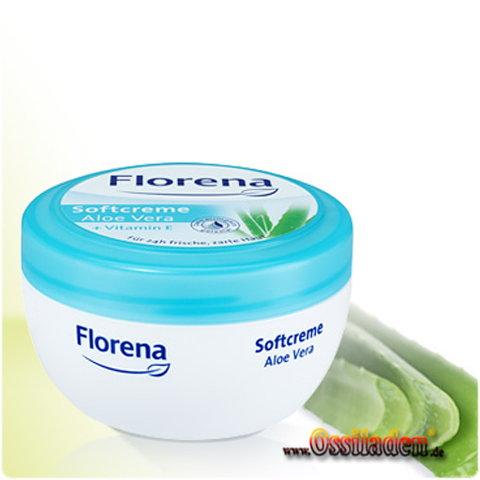 Florena Softcreme Aloe Vera + Vitamin E - 200ml Dose