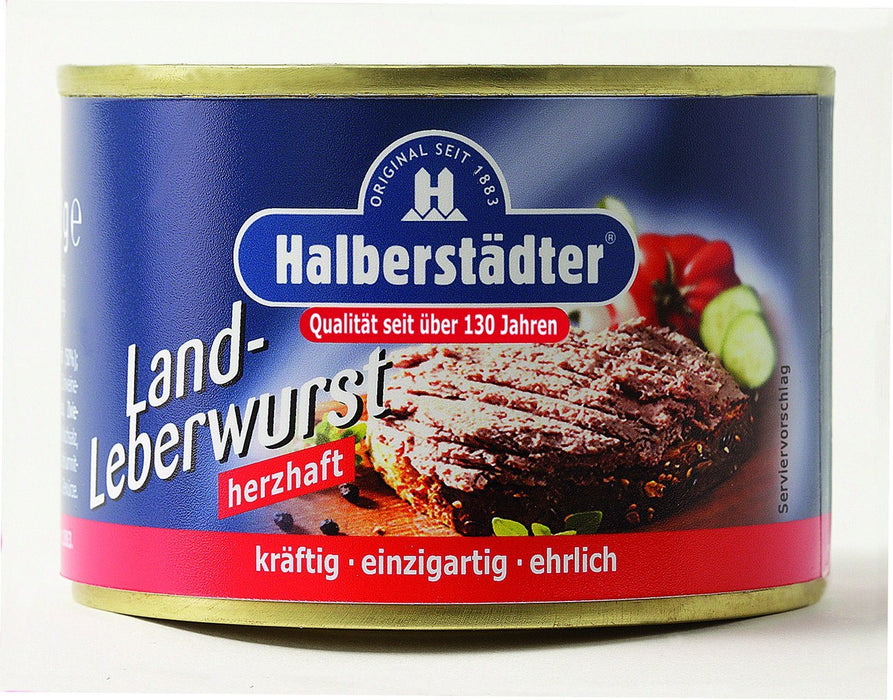 Halberstädter Landleberwurst nach Halb. Art