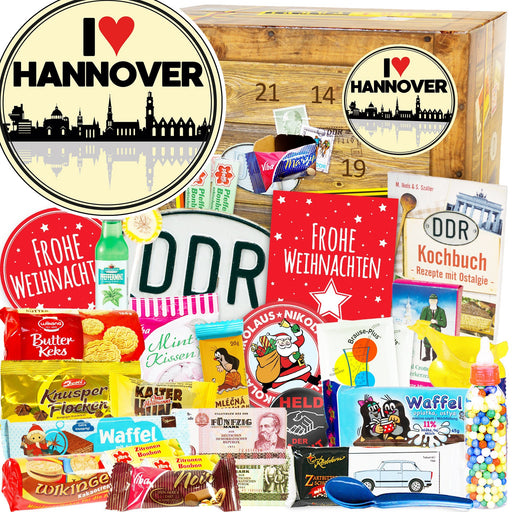 I Love Hannover - DDR Adventskalender - Ossiladen I Ostprodukte Versand