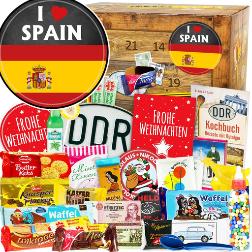 I Love Spain - DDR Adventskalender - Ossiladen I Ostprodukte Versand