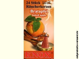 Knox Räucherkerzen Bratapfel - Ossiladen I Ostprodukte Versand