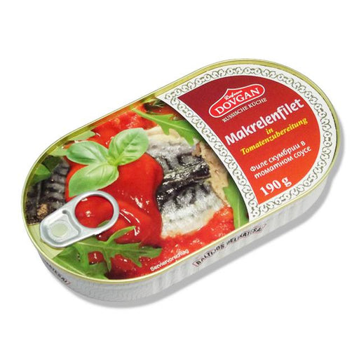 Makrelenfilet in Tomatenzubereitung 190g