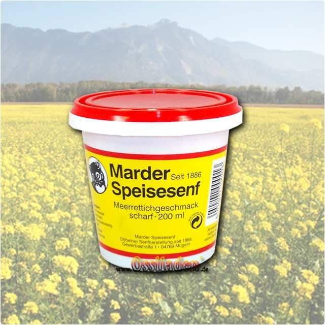 Marder Speisesenf - scharf
