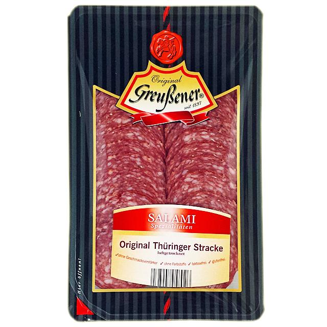 Original Thüringer Stracke Salami 80g (Greußner)