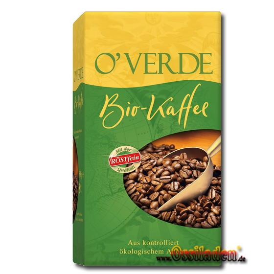 OVERDE Bio-Kaffee - 500g (Röstfein)
