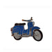 Pin Moped Simson Schwalbe in blau