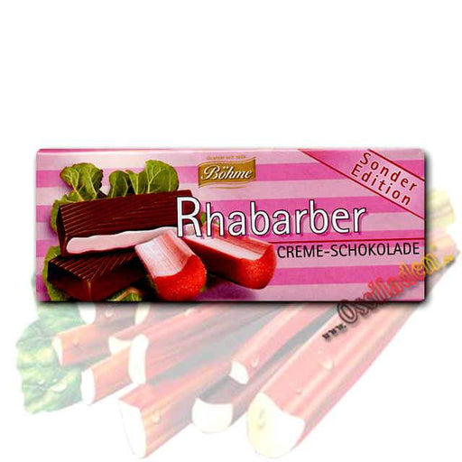 Rhabarber-Creme Schokolade (Böhme)