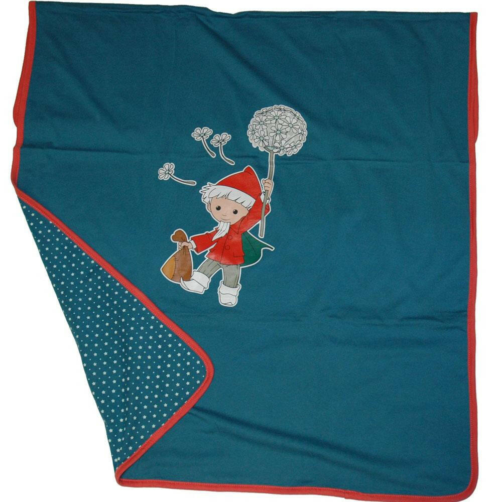 Sandmann Kuscheldecke, Blau