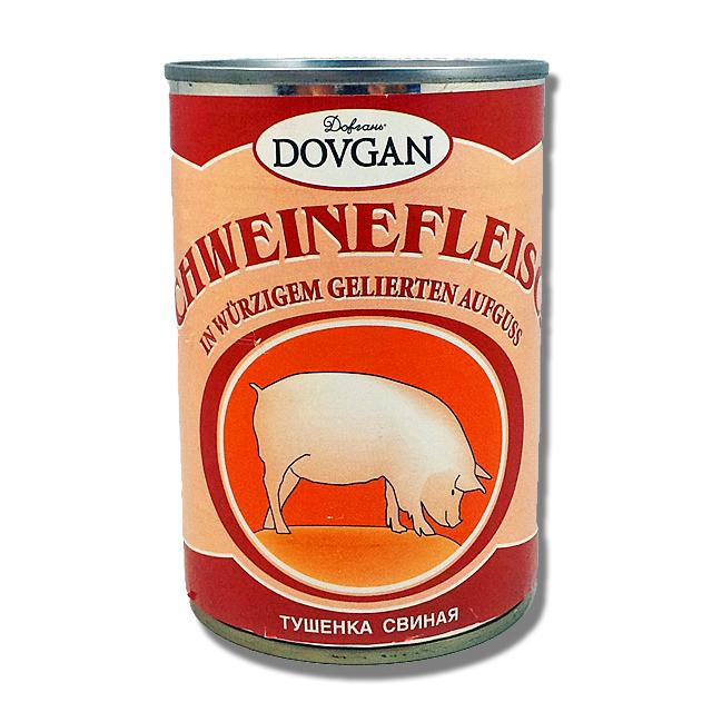 Schweinefleisch in würzigem Aufguss 400 g Dovgan