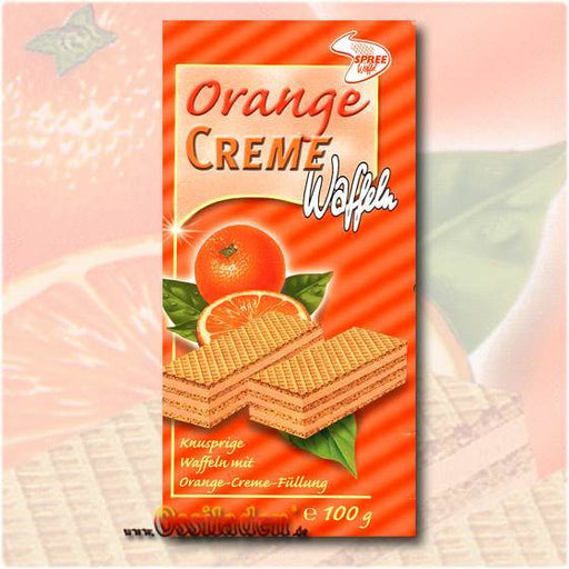 Spree-Waffeln Orange Creme