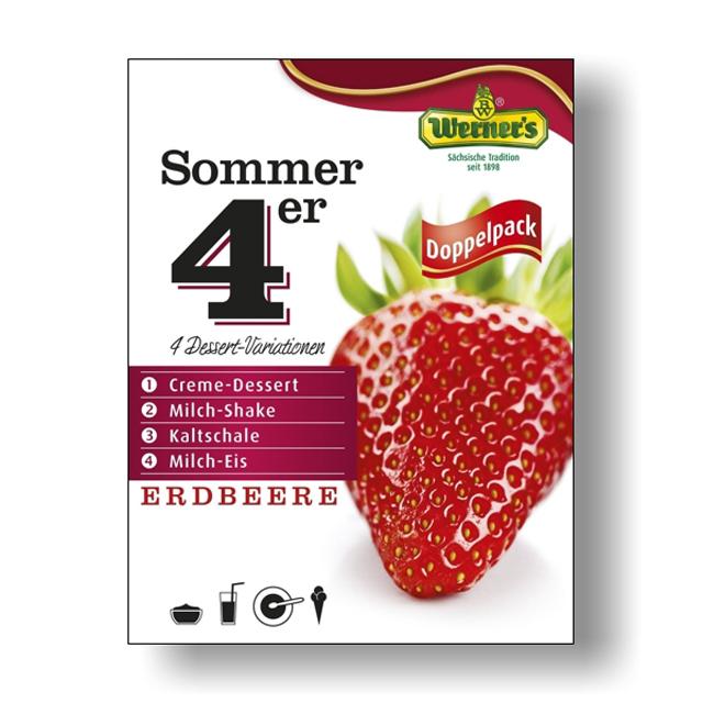 Werners Sommer 4er Erdbeere