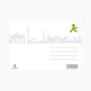 Ampelmann-POSTMANN-PK029-Steher-vor-Silhouette-Berlin-DIN-A6