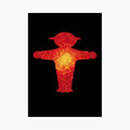 Ampelmann-POSTMANN-PK001-Postkarte-schwarz-Steher
