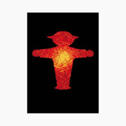 Ampelmann-POSTMANN-PK001-Postkarte-schwarz-Steher