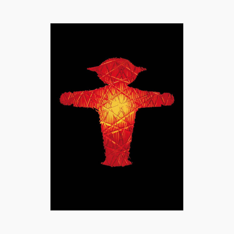 Ampelmann-POSTMANN-PK001-Postkarte-schwarz-Steher