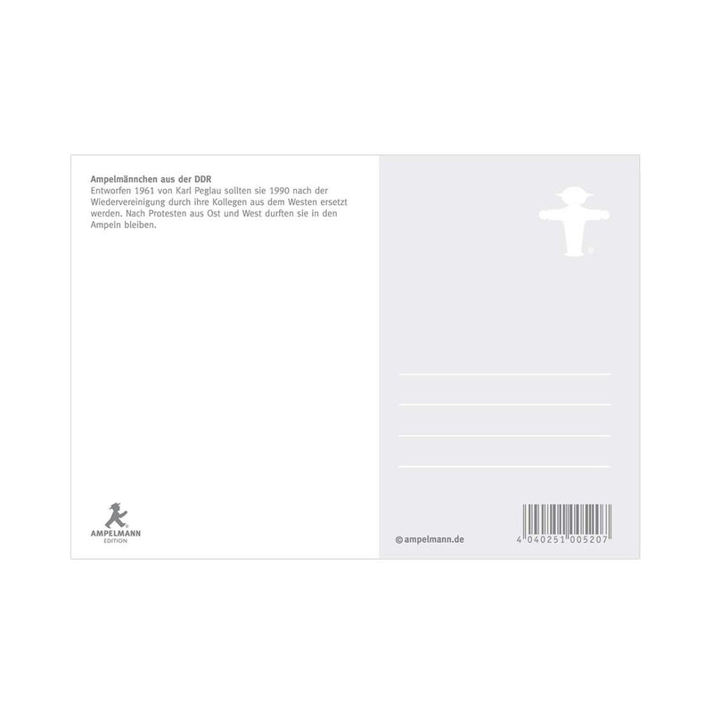 Ampelmann-POSTMANN-PK001-Postkarte-schwarz-Steher