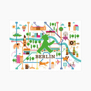 Ampelmann-POSTMANN-PK160-Postkarte-Stadtplan