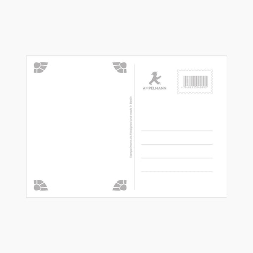 Ampelmann-POSTMANN-PK163-Postkarte-SUMMER-OF-LOVE