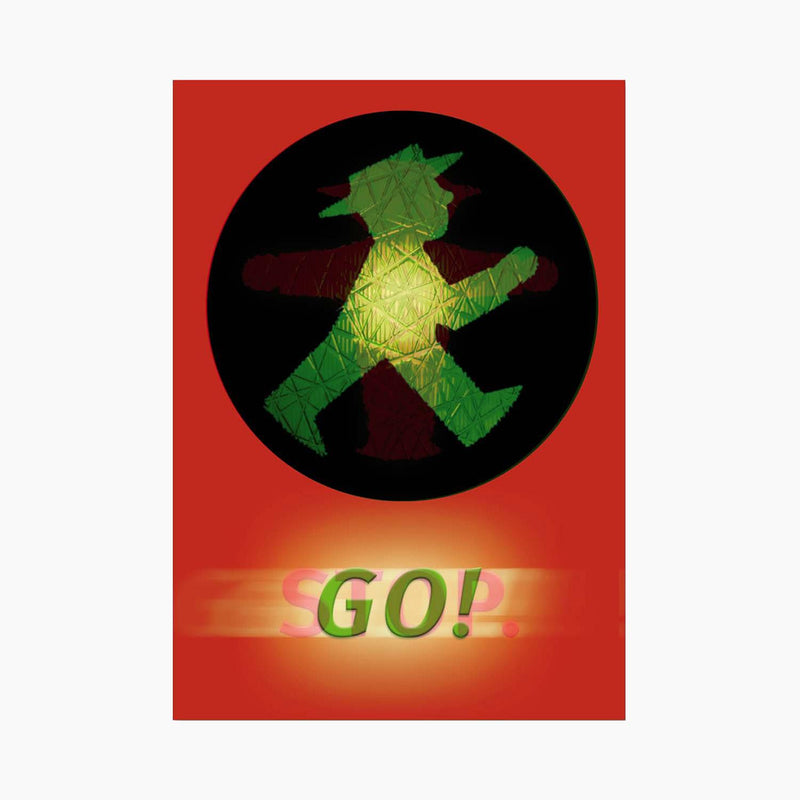 Ampelmann-ZAPPELPHILIPP-STOP-GO-Postkarte-4-farbig-Wechselbild-Geher/Steher