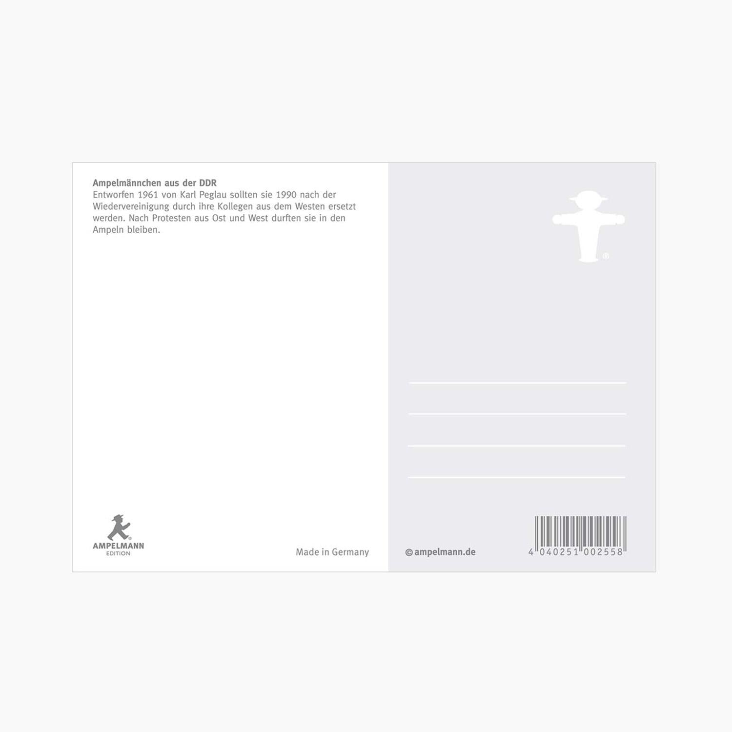 Ampelmann-ZAPPELPHILIPP-STOP-GO-Postkarte-4-farbig-Wechselbild-Geher/Steher