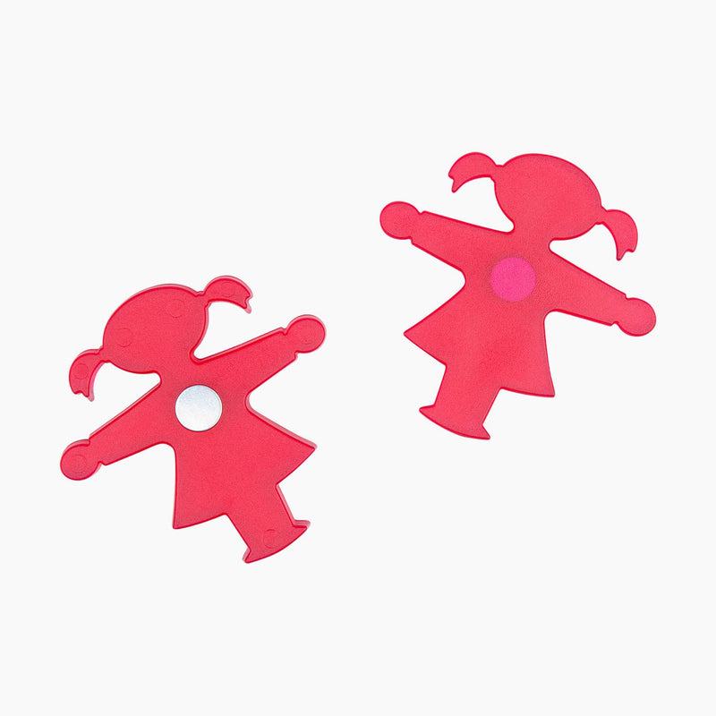 Ampelmann-MAGNETA-Magnet-pink-Ampelfrau