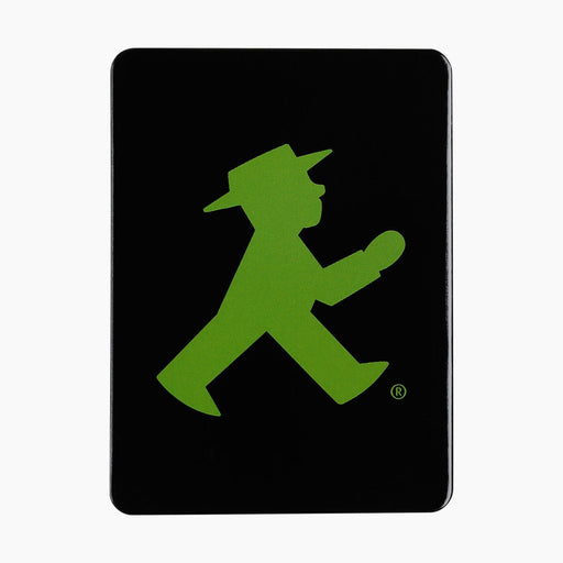 Ampelmann-ANHALTER-Magnet-schwarz-Geher