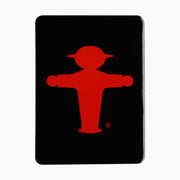 Ampelmann-ANHALTER-Magnet-schwarz-Steher