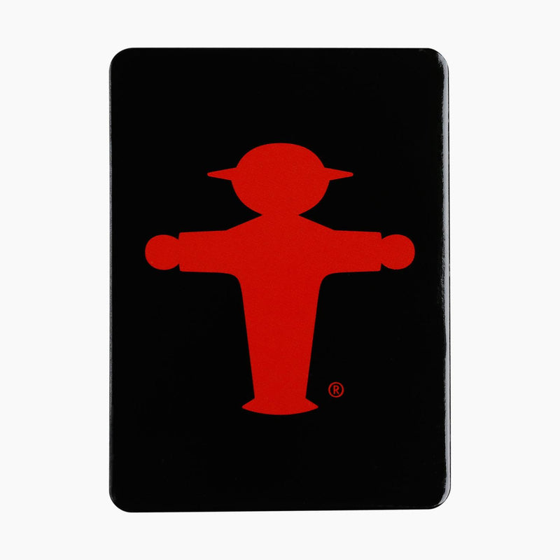 Ampelmann-ANHALTER-Magnet-schwarz-Steher