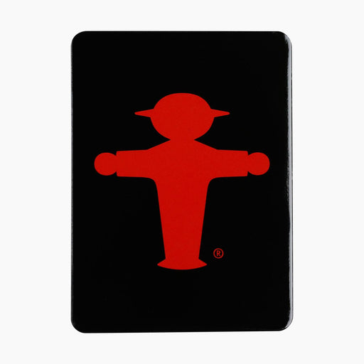 Ampelmann-ANHALTER-Magnet-schwarz-Steher