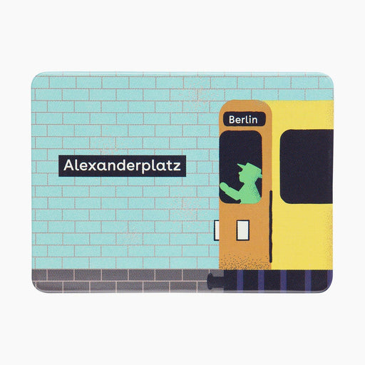 Ampelmann-ANHALTER-Magnet-U-Bahn-Alexanderplatz-Berlin-&-Geher