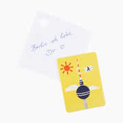 Ampelmann-ANHALTER-Magnet-Fernsehturm-Flagge-&-Geher
