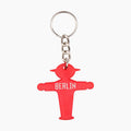 Ampelmann-SCHLÜSSELMANN-BERLIN-Schlüsselanhänger-rot-Steher