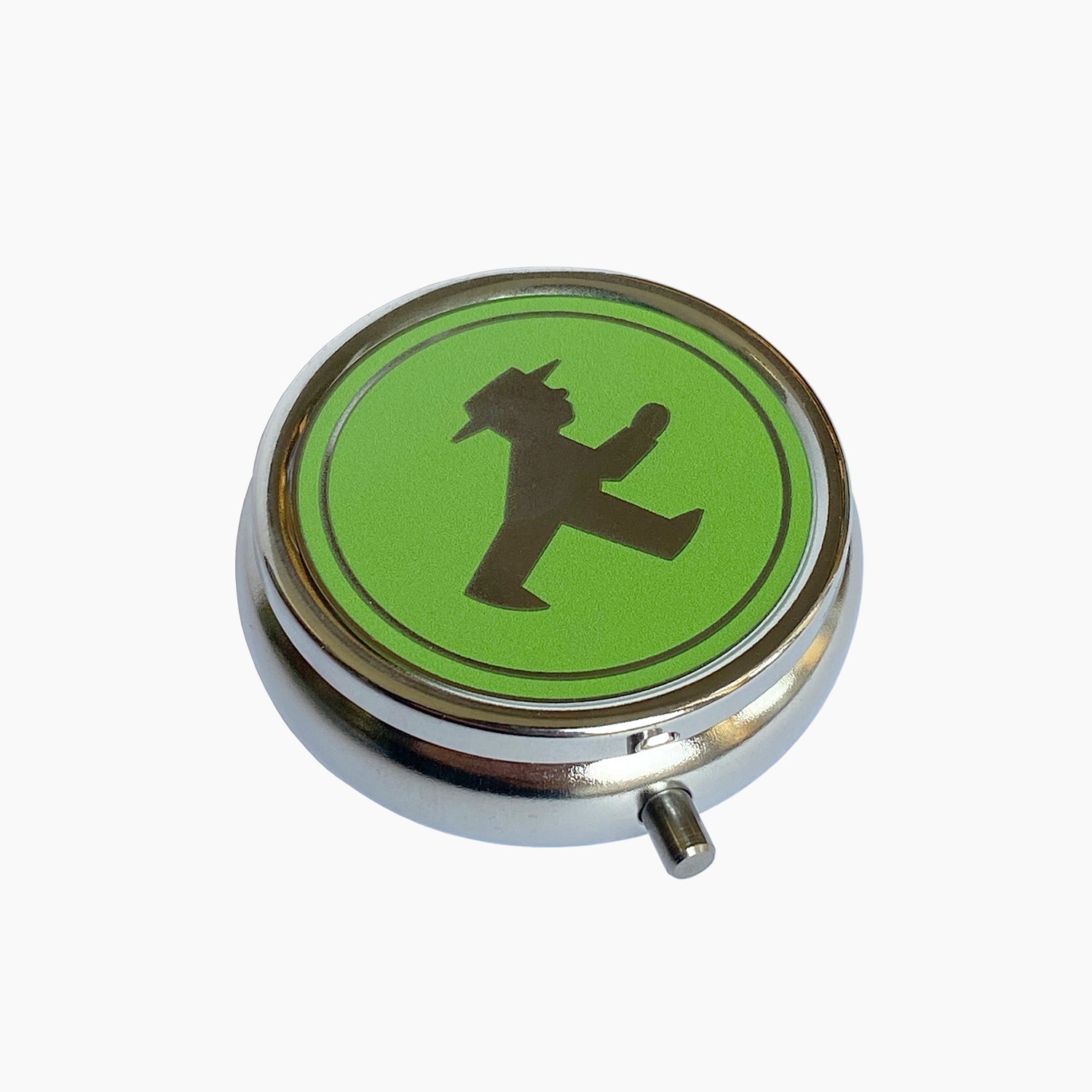 Pillendose - Ampelmann Geher