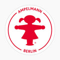 Ampelmann-WEGWEISER-Nr.18-Aufkleber-weiß-Ampelfrau-Berlin-rot