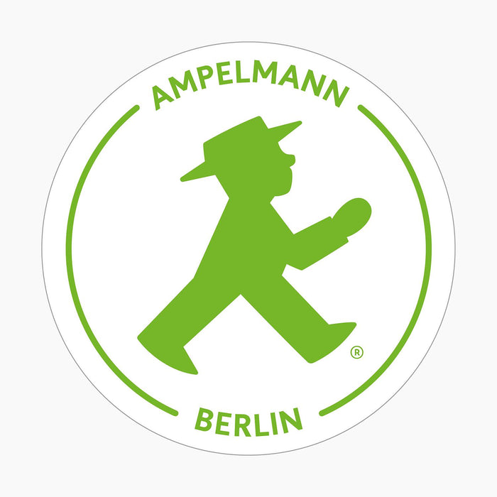 Ampelmann-WEGWEISER-Nr.19-Aufkleber-weiß-Geher-Berlin