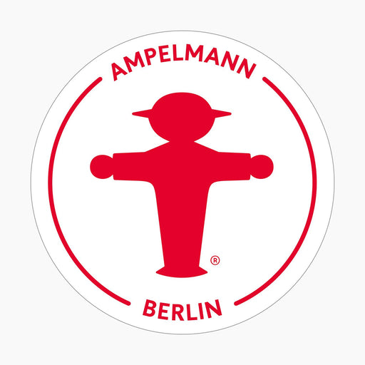 Ampelmann-WEGWEISER-Nr.20-Aufkleber-weiß-Steher-Berlin