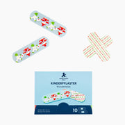 Ampelmann-WUNDERHEILER-Wundpflaster-Pflasterbriefchen-Doktor-Geher-&-Schwester-Ampelmädchen