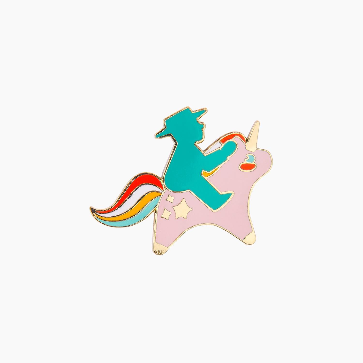 Ampelmann-ANSTECKER-Pin-Ampelmann-Einhorn-Geher