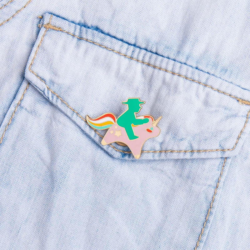 Ampelmann-ANSTECKER-Pin-Ampelmann-Einhorn-Geher