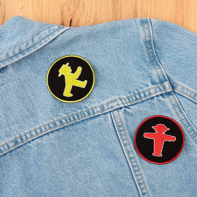 Ampelmann-PATCHOPBOY-Sticker-Patch-Steher-zum-Aufkleben-und-Aufbügeln