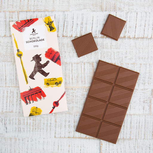 Ampelmann-SCHOKOLATIER-NEU-Edelvollmilch-Flachtafel-100g